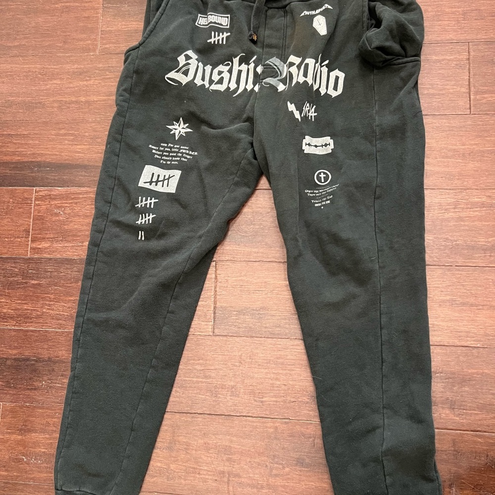 Sushi Radio joggers large or 36 size tagged. Good condition